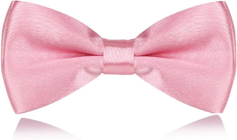 weVSwe Boy's Bow Ties Adjustable Pre Tied Bowtie for Wedding Party 10 x 5 CM - Image 1